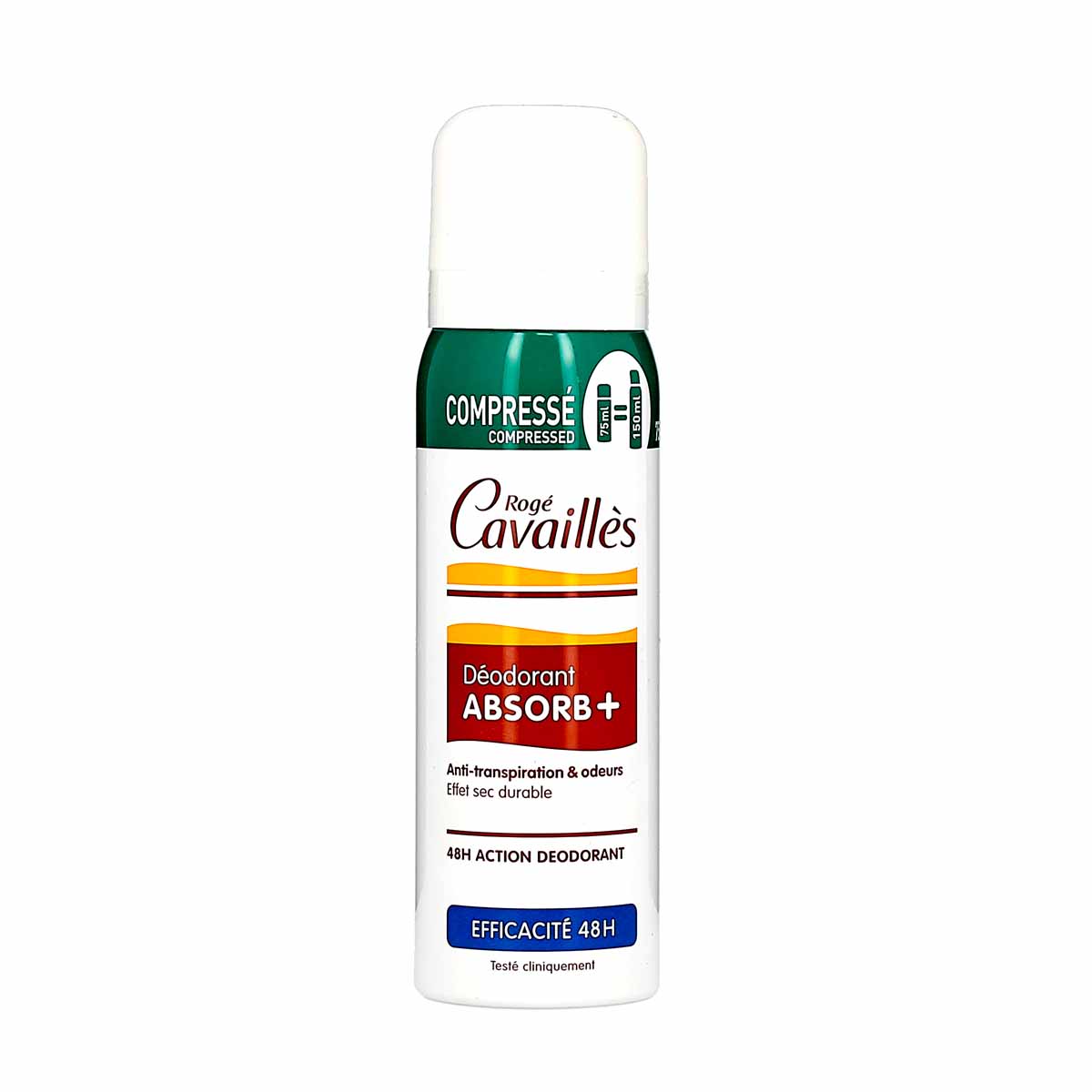 Rogé Cavaillès Deodorant Absorb+ Efficacité 48H