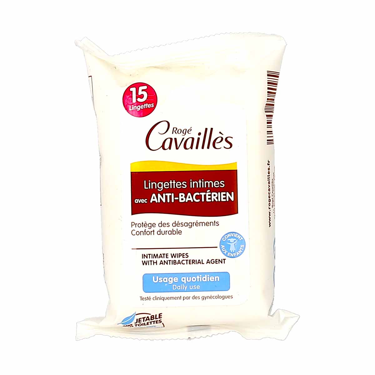 Rogé Cavaillès intieme doekjes met antibacteriële werking