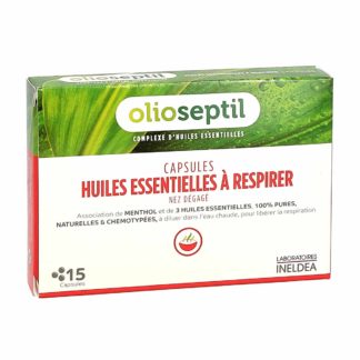 Olioseptil Ademende Etherische Oliecapsules