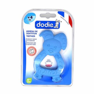 Dodie Lapin Bleu Bijtring +4 maanden