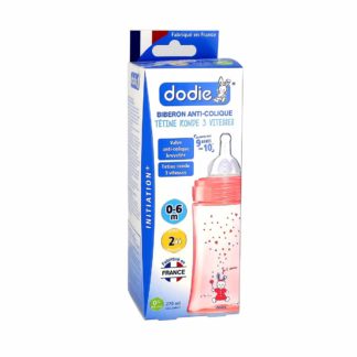 Dodie Biberon Inwijding+ 270ml Speenvloed 2