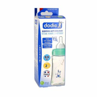 Dodie Biberon Inwijding+ 270ml Speenvloed 2
