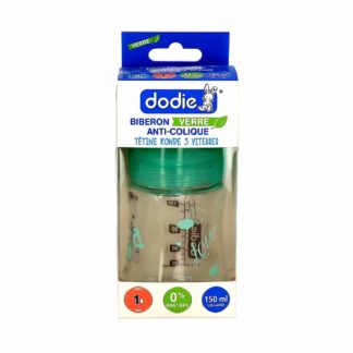 Dodie Biberon Verre Inwijding+ 150ml Speenvloed 1