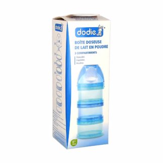 Dodie 3-vaks dispenser blauw