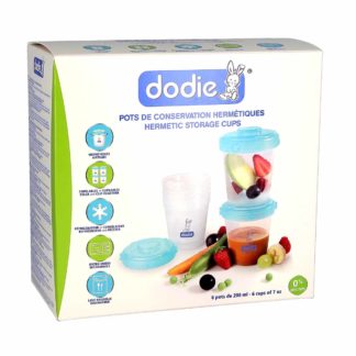 Dodie luchtdichte voorraadpotten 6x200ml