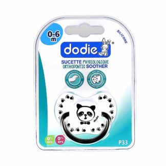 Dodie Fysiologische Siliconen Fopspeen 0-6 maanden P33