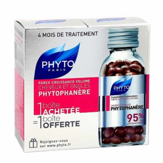 Phytophanère Haar en Nagels 2x120 capsules Kracht Groei Volume voedingssupplement