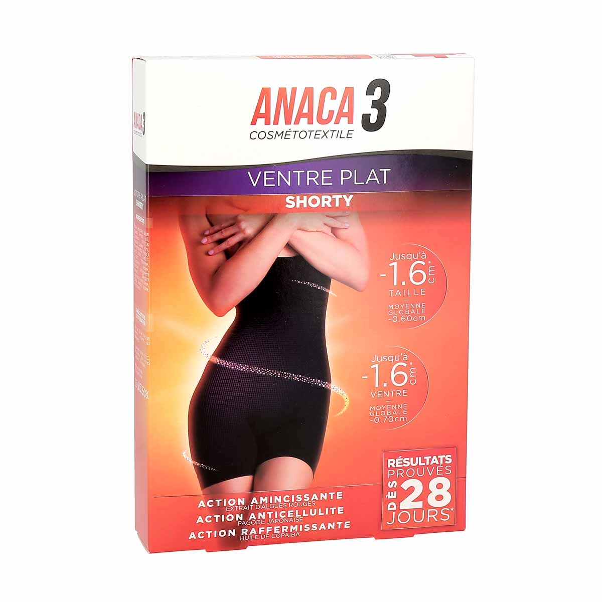 Anaca 3 Korte Ventre Plat Maat S/M
