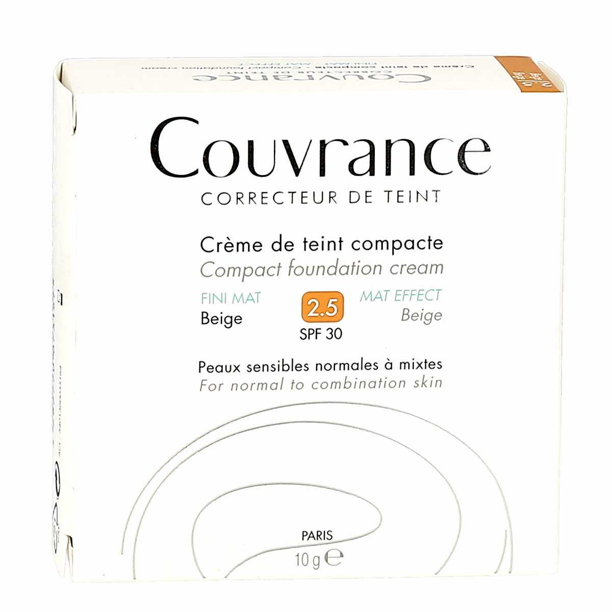 Avene Couvrance Compact Foundation Crème Matte Finish Beige