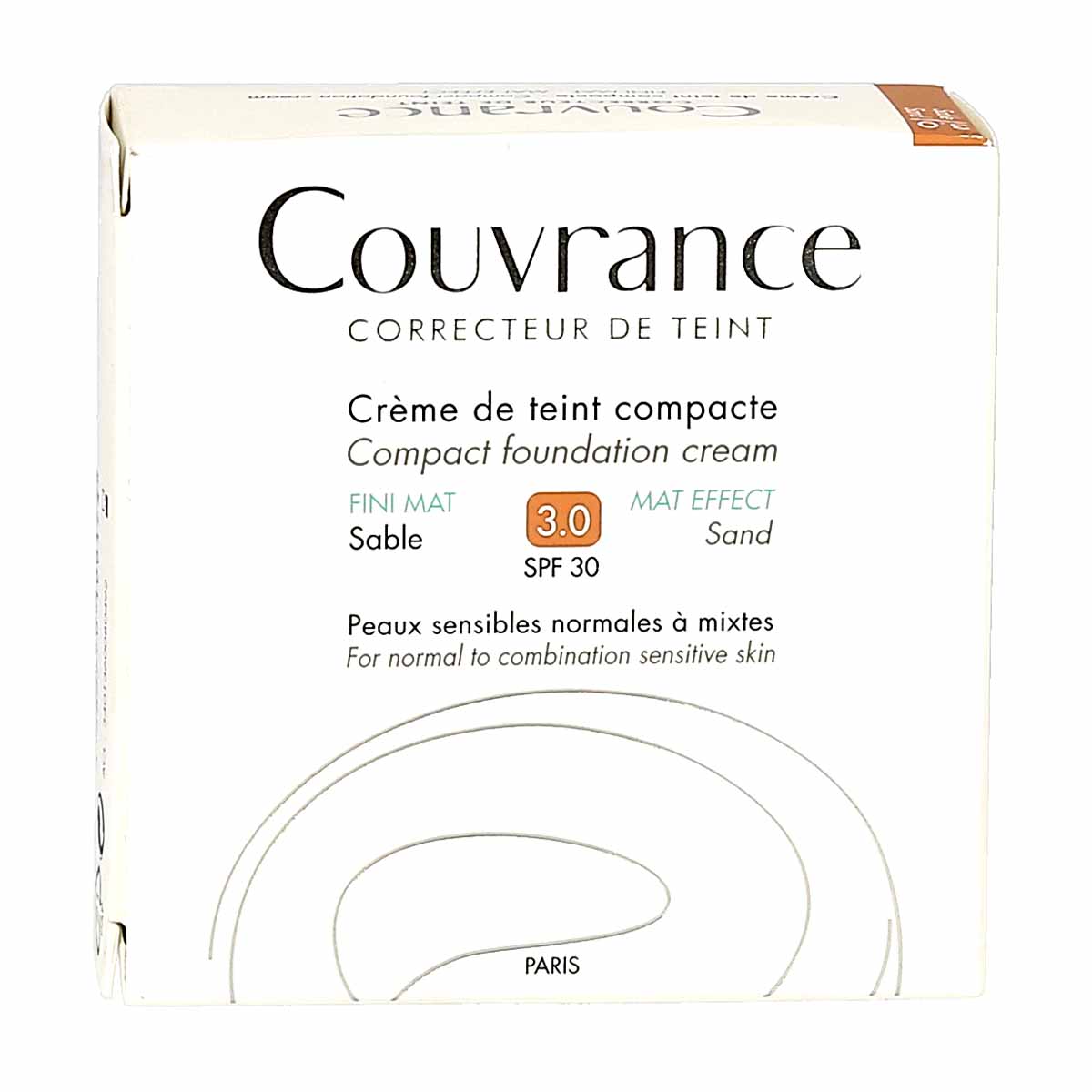 Avene Couvrance Compact Foundation Crème Matte Finish Zand
