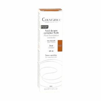 Avene Couvrance Fluide Corrigerende Foundation n°5 Goud