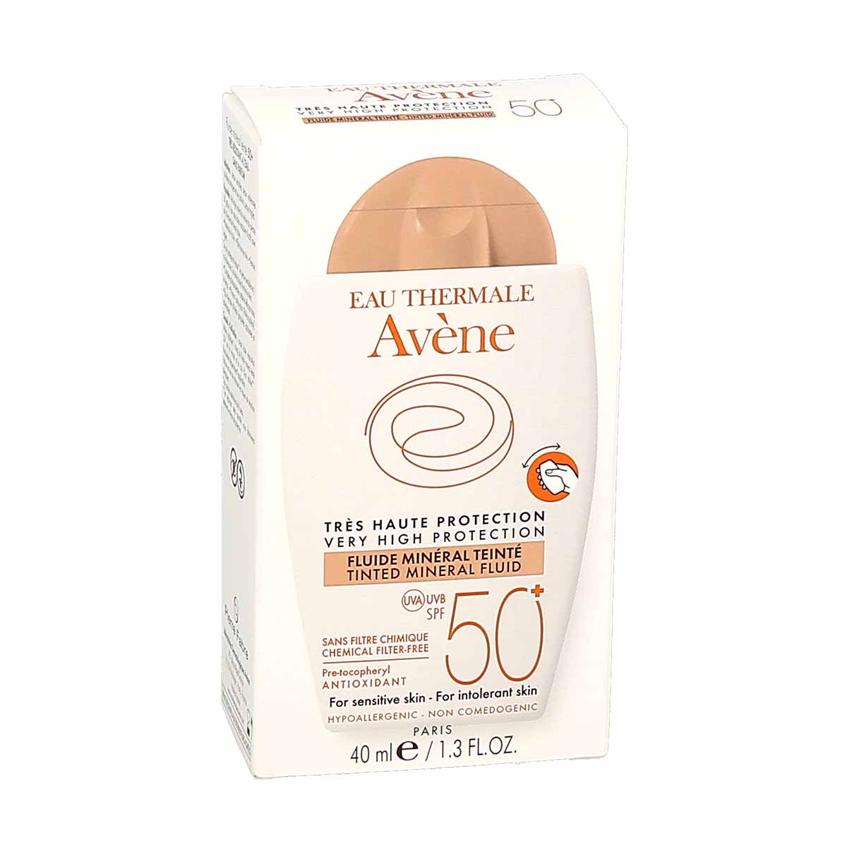 Avene Sun Care Getinte Minerale Fluïde SPF 50+ - Zonnebrandcrème