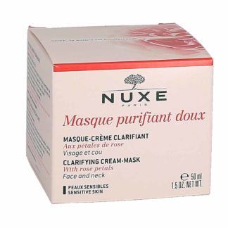 Nuxe Zacht Zuiverend Masker met Rozenblaadjes