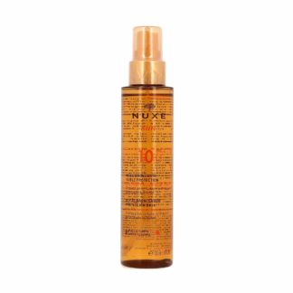 Nuxe Zonnemelk Huile Bronzante Visage et Corps SPF10