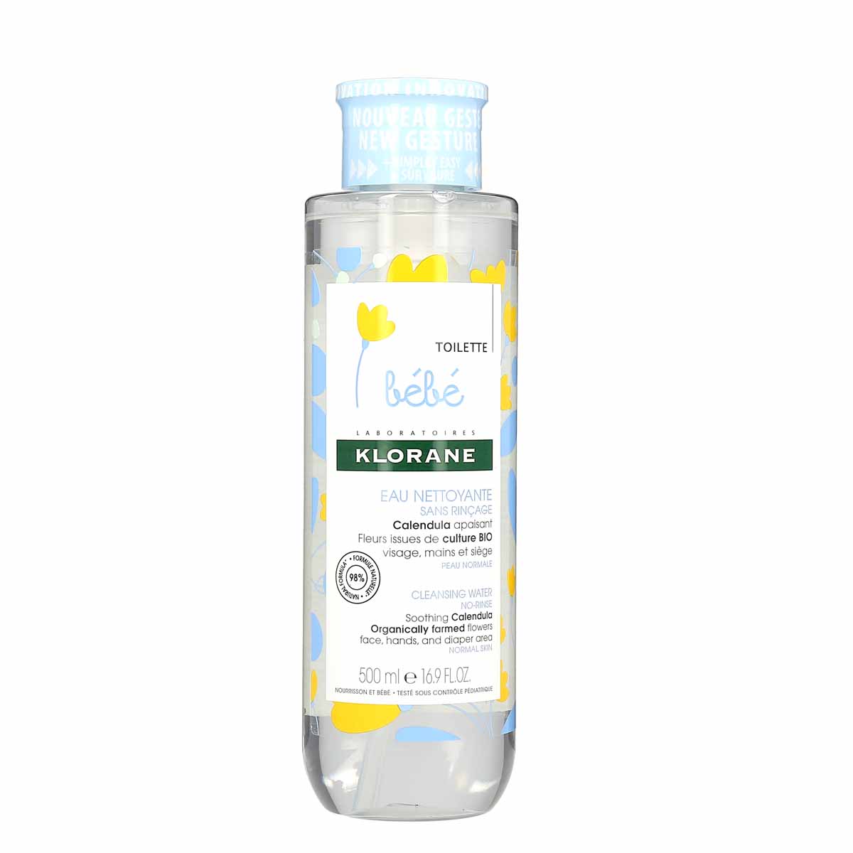 Klorane Baby No-Rinse Reinigingswater