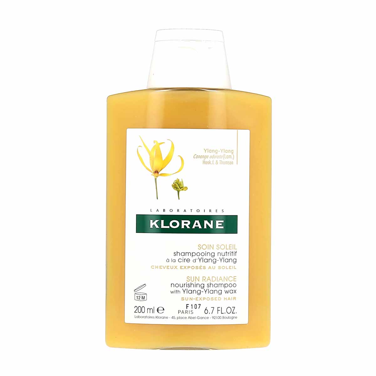 Klorane Voedende Shampoo met Ylang Ylang Was