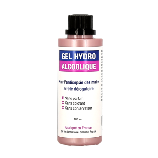 Hydroalcoholische gel, 1 fles van 100ml