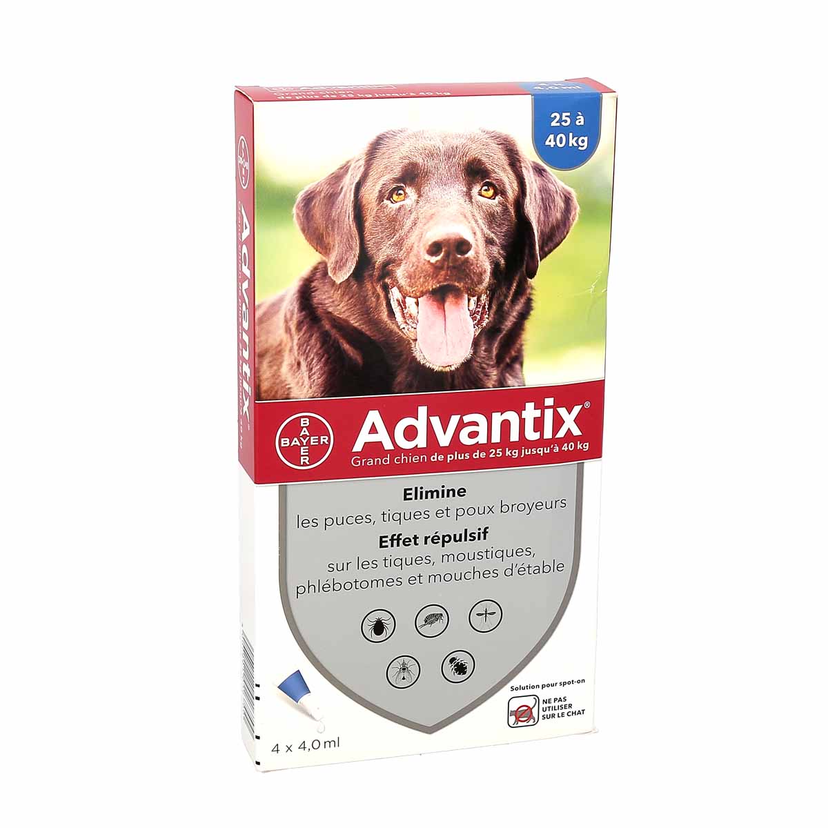 Advantix Vlooienbestrijding Grote Honden 25-40kg