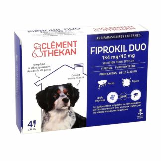 Clement Thekan Fiprokil Duo 134mg 40mg Honden 10-20kg