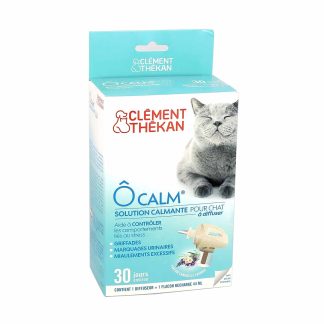 Clement Thekan O Calm Kalmerende Oplossing voor Katten verstuiver plus 1 navulling van 44ml