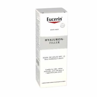 Eucerin Hyaluron-Filler Soin de Jour SPF15 peaux Normales à Mixtes