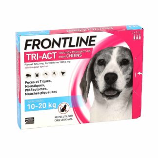 Frontline Tri-Act Oplossing voor Spot-On Honden 10-20kg
