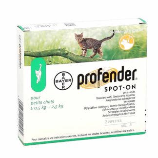 Profender Spot-On Kleine Kattenverdelger 0