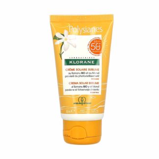 Polysianes Crème Solaire Sublime auTamanu Bio et au Monoi Visage SPF50+