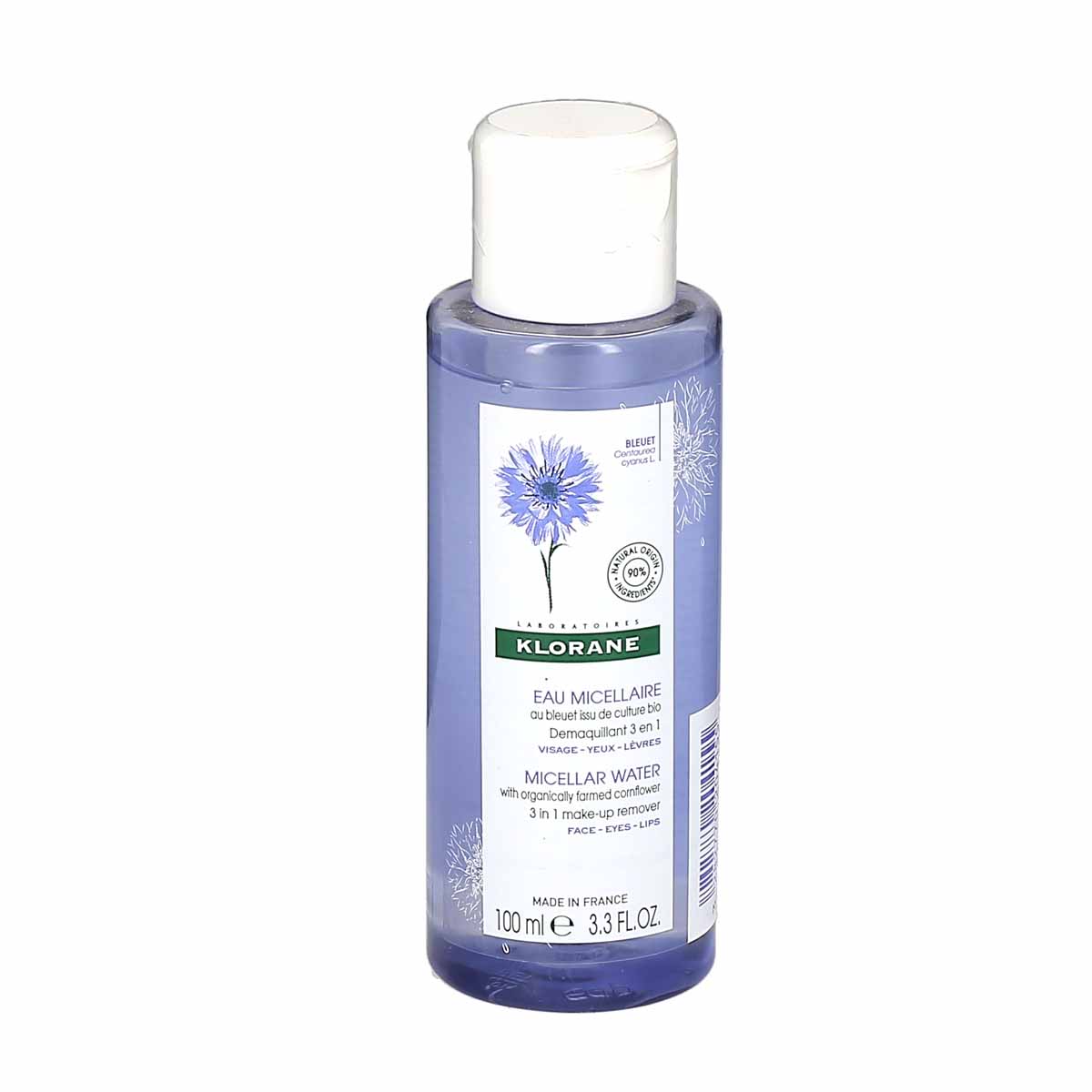Klorane Korenbloem Micellair Water 3-in-1 Cleanser