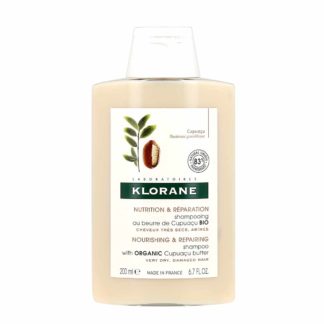 Klorane Biologische Cupuaçu-boter voedende en herstellende shampoo