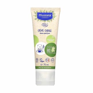 Mustela Biologische Luierwisselcrème Geurvrij, tube 75ml