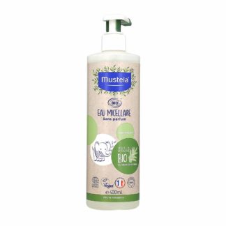 Mustela Organic Micellair Water Geurvrij, pompfles 400ml