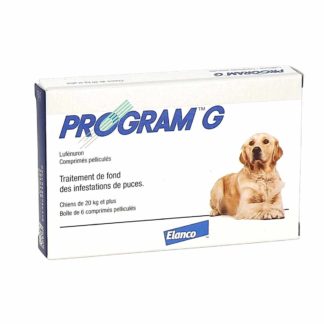 Program G Anti-Puces pour Chien de 20kg et +