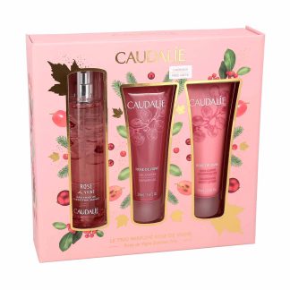 Caudalie Kerstcadeauset 2020 Trio Parfum Rose de Vigne