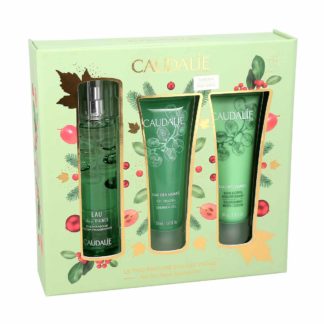 Caudalie kerstcadeauset 2020 Le Trio Parfumé Eau des Vignes, doos van 3 producten