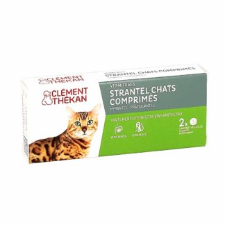 Clément Thekan Strantel Vermifuge pour Chats