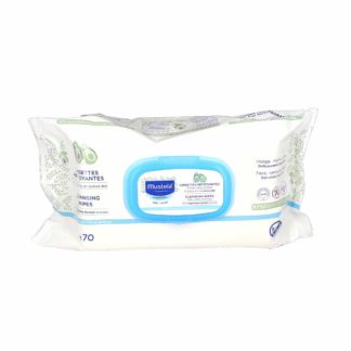 Mustela Lingettes Nettoyantes à l'Avocat Bio pour Bébé et Enfant