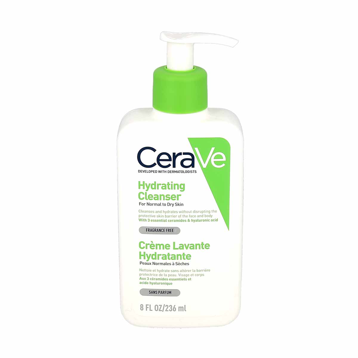 CeraVe Hydrating Cleanser, Geurvrije hydraterende reinigingsgel