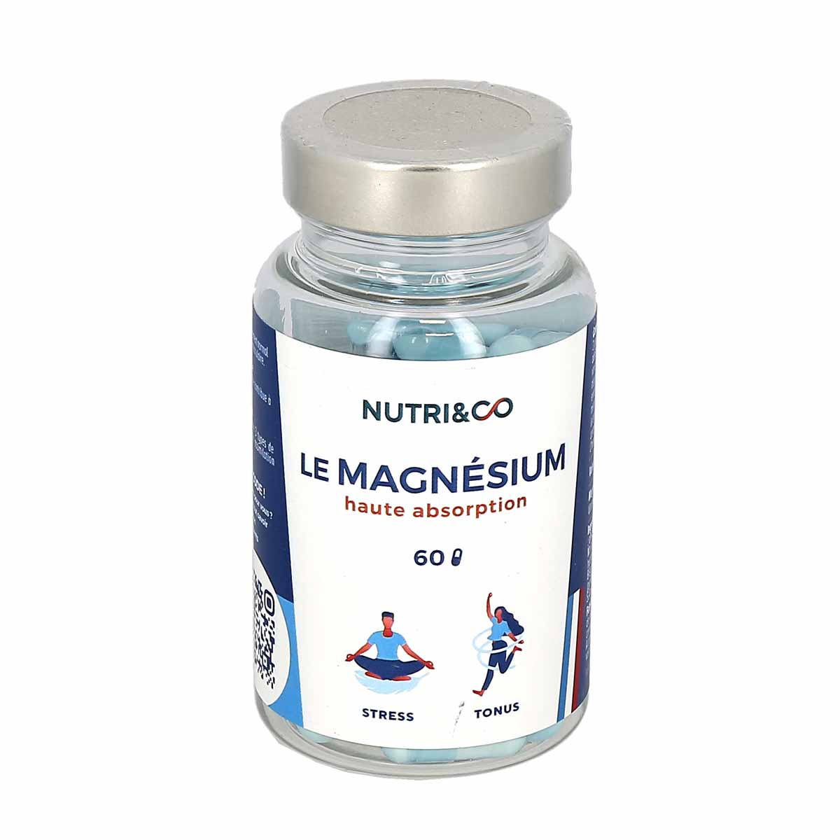 NUTRI&CO le Magnésium Végétal Vitamine B6 60 gélules Stress et Tonus
