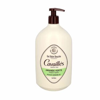 Rogé Cavaillès Gel Bain Douche, Groene Amandel Douchegel, gevoelige huid 1 L