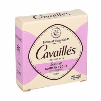 Rogé Cavaillès nettoyant Visage Solide Gommant Doux, Milde Gezichtsreinigerscrub