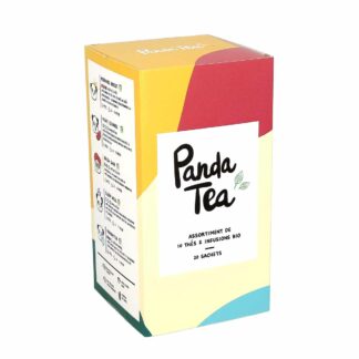 Panda Thee Assortiment van 10 soorten biologische thee en kruidenthee