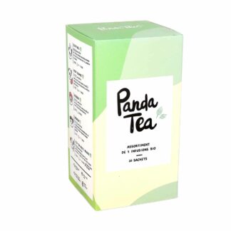 Panda Tea Assortiment van 5 biologische kruidentheeën
