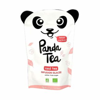 Panda Tea Iced Tea Detox, rood fruit