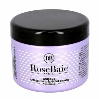 RoseBaie Anti-geel masker voor blond haar, professional, 500 ml