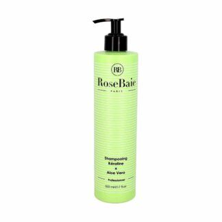 RoseBaie Keratine x Aloë Vera Shampoo, professional, 500 ml