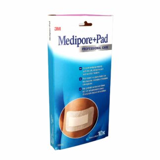 3M Hechtpleisters met absorberend kompres 10cm x 20cm x 10 Medipore +Pad 3M