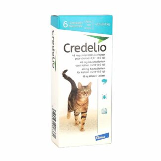 Credelio chats 2-8kg - 6 comprimés