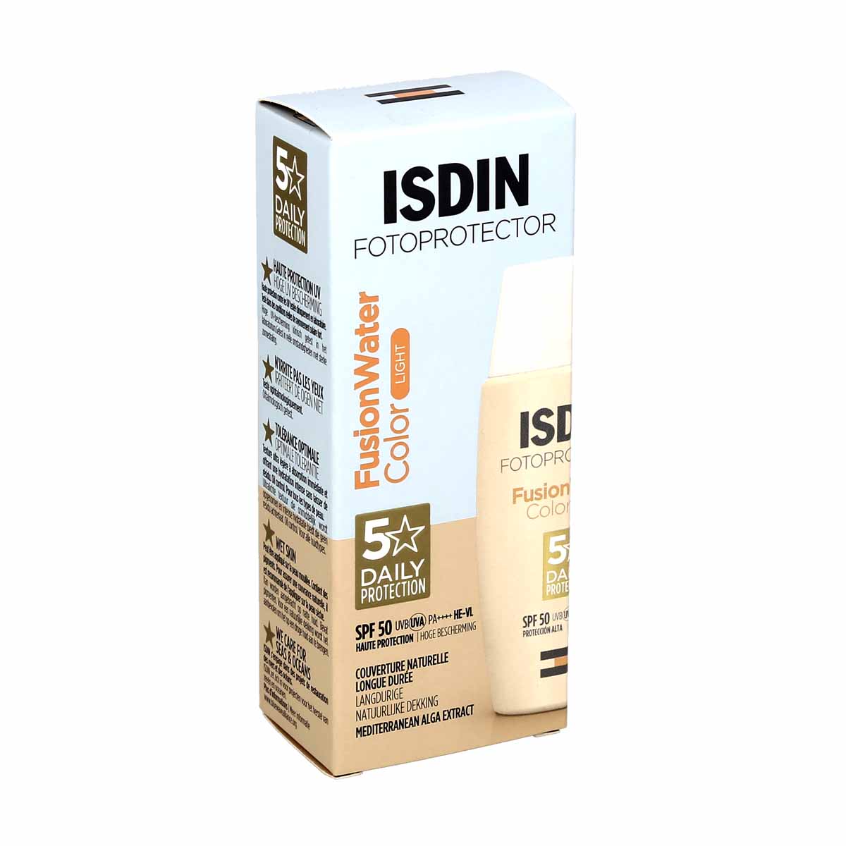 Isdin Fotoprotector Fusion Water Color SPF50 flacon de 50ml - Teinte : Light