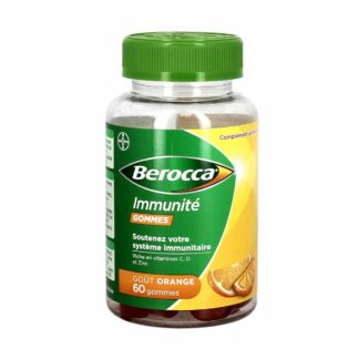 Berocca Immunity Sinaasappel kauwgom - 60 kauwgoms